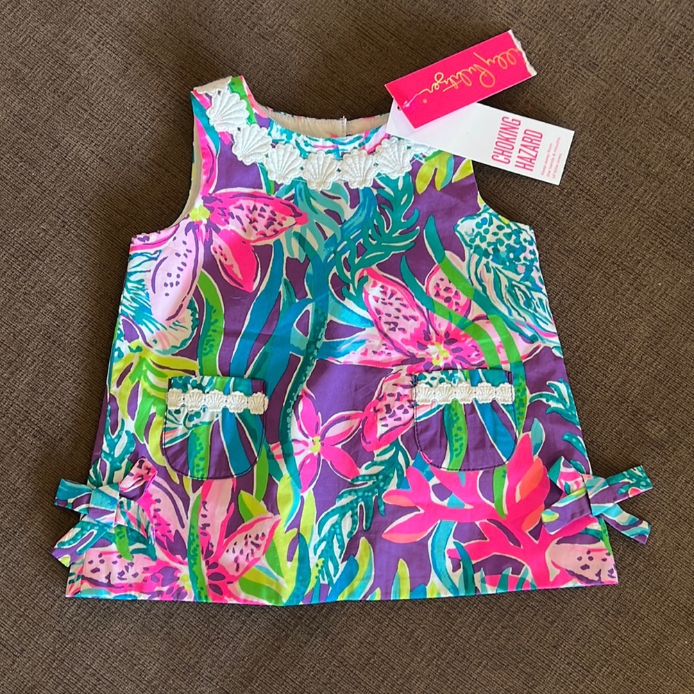 New with tag! Baby Lilly Pulitzer Shift Dress